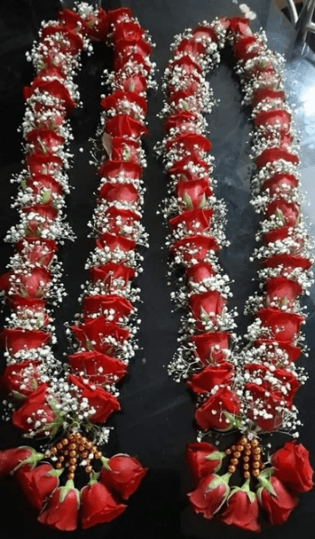 Wedding Ceremony Garlands, Beauty Jaimala, Varmala ,Punjabi, Wedding Garlands ,Faux Flowers, Indian Garlands, Super Fast shipping